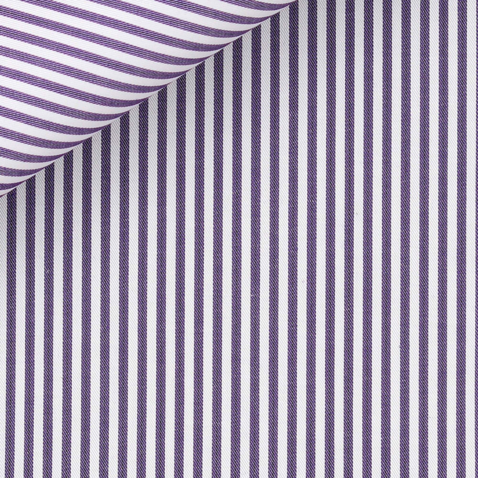 Twill Stripes Purple