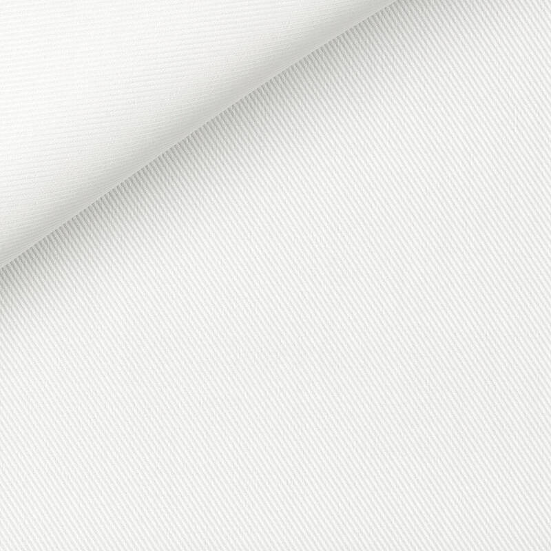 Twill Plain White