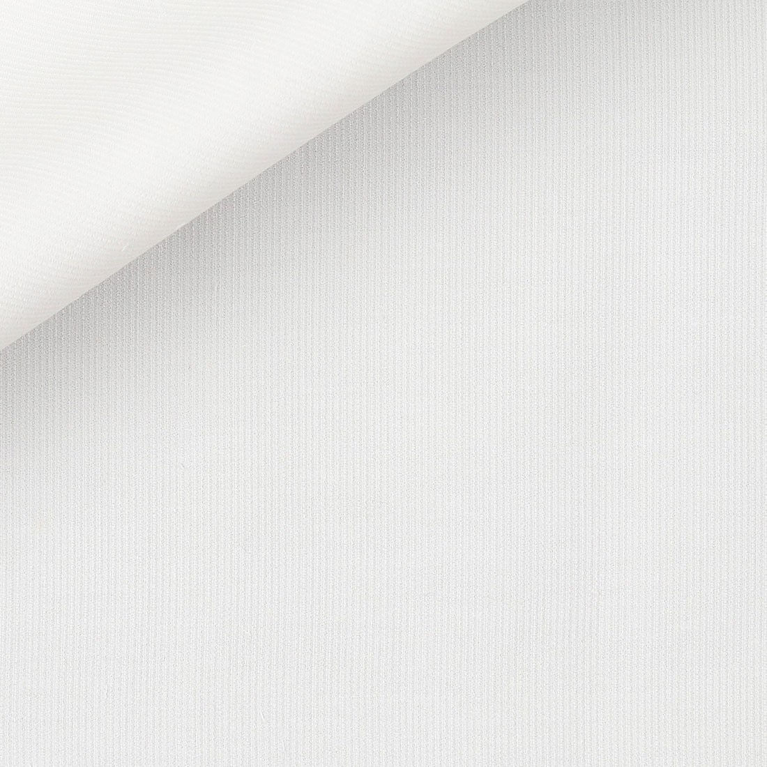 Corduroy Plain White