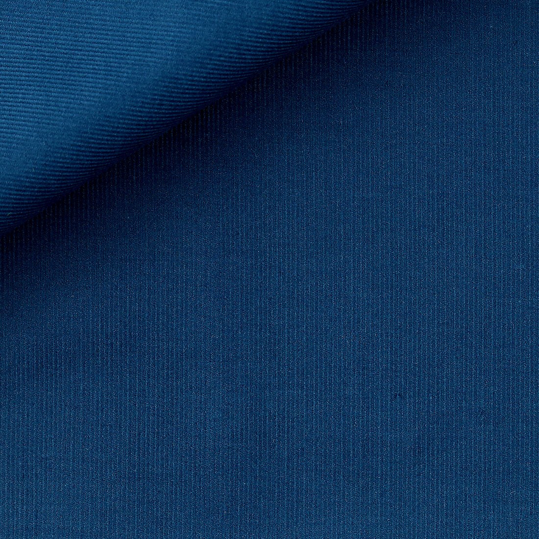 Corduroy Plain Blue