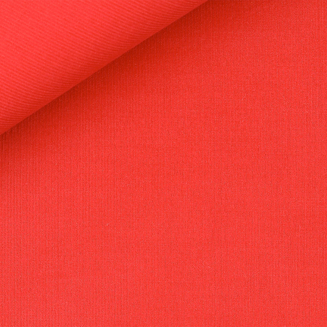 Corduroy Plain Red