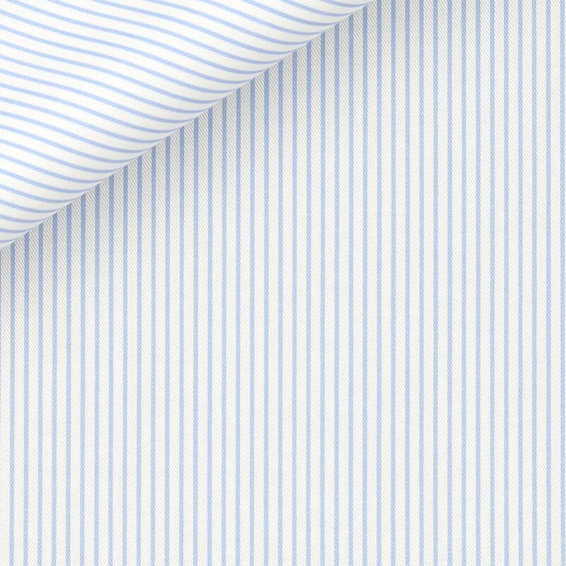 Twill Stripes Blue