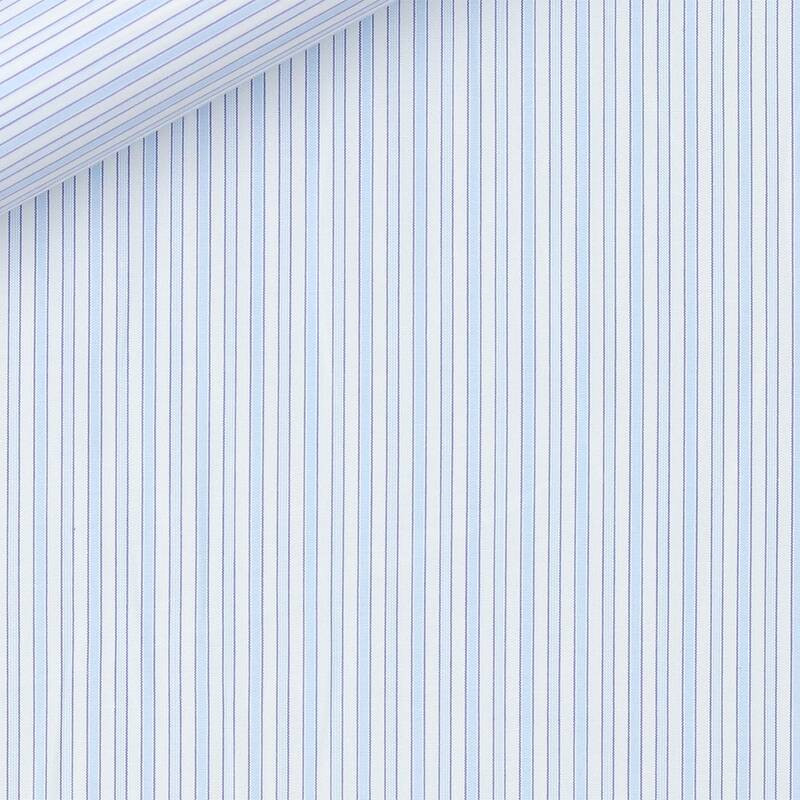 Poplin Stripes Blue