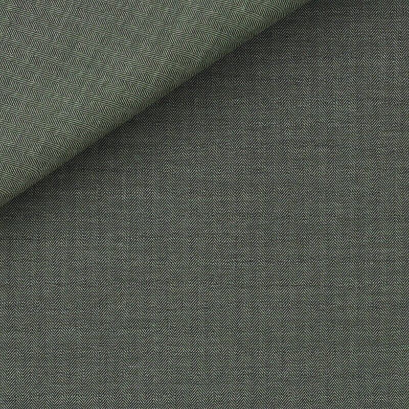 Herringbone Plain Black