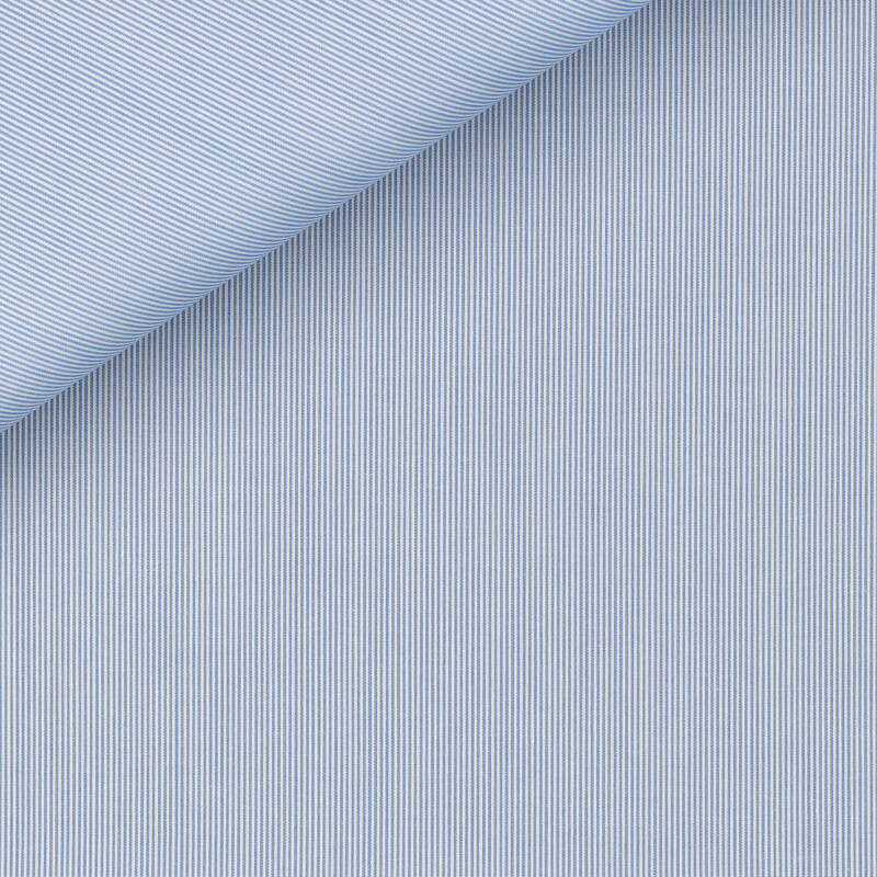 Poplin Stripes Blue