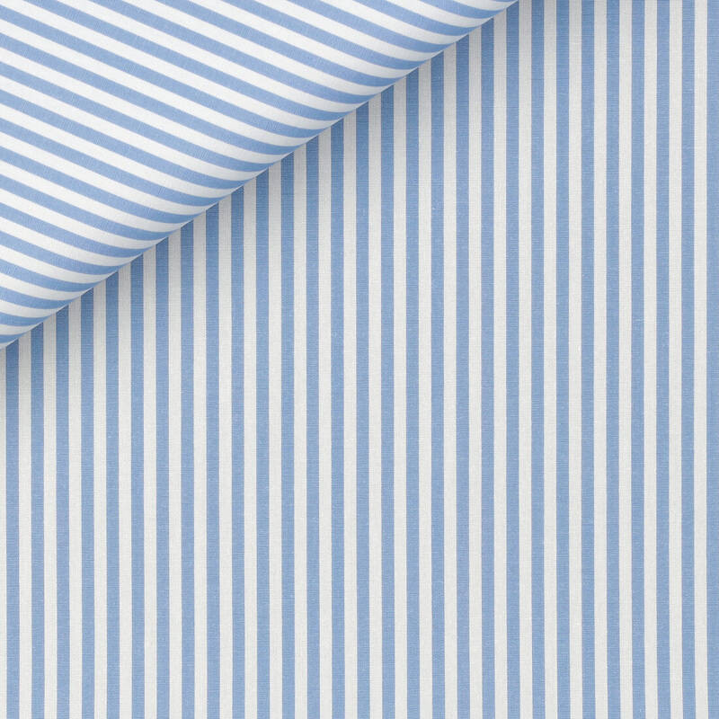 Poplin Stripes Blue