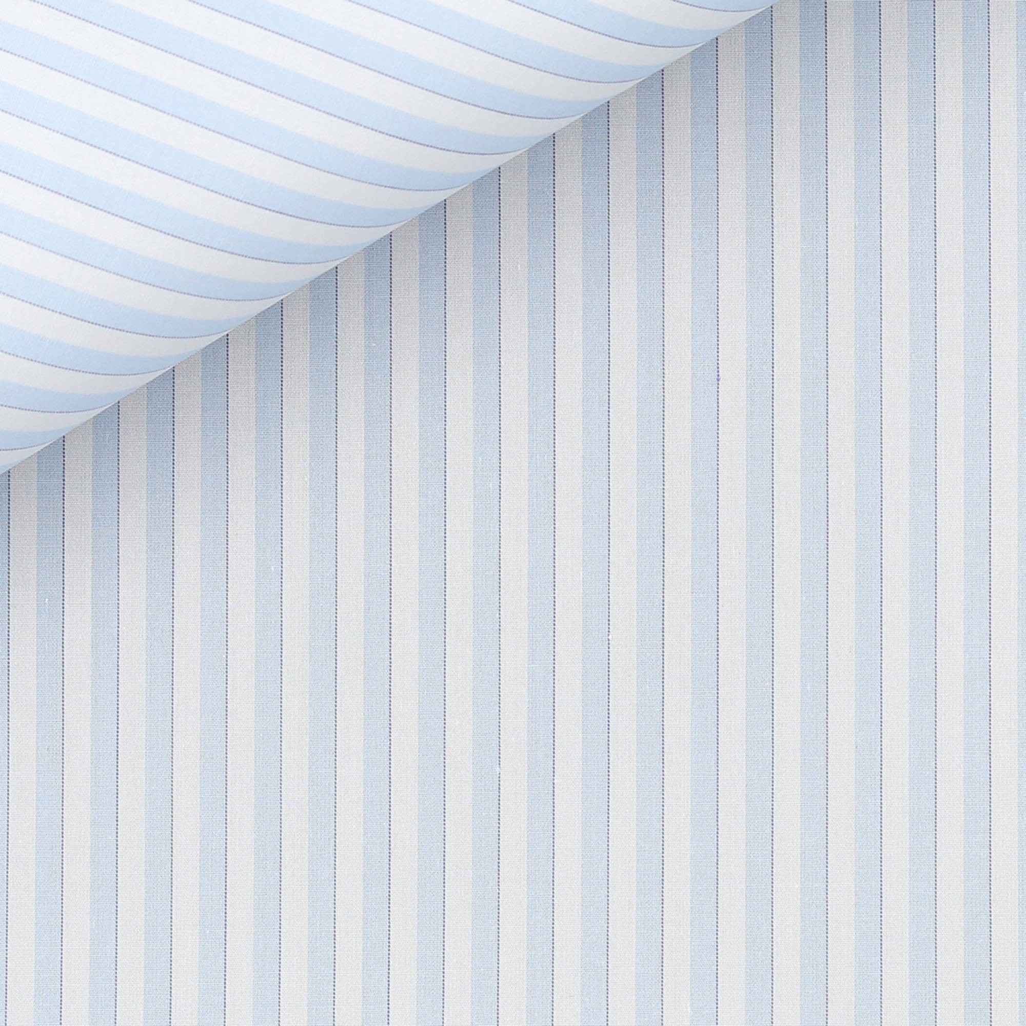 Poplin Stripes Blue
