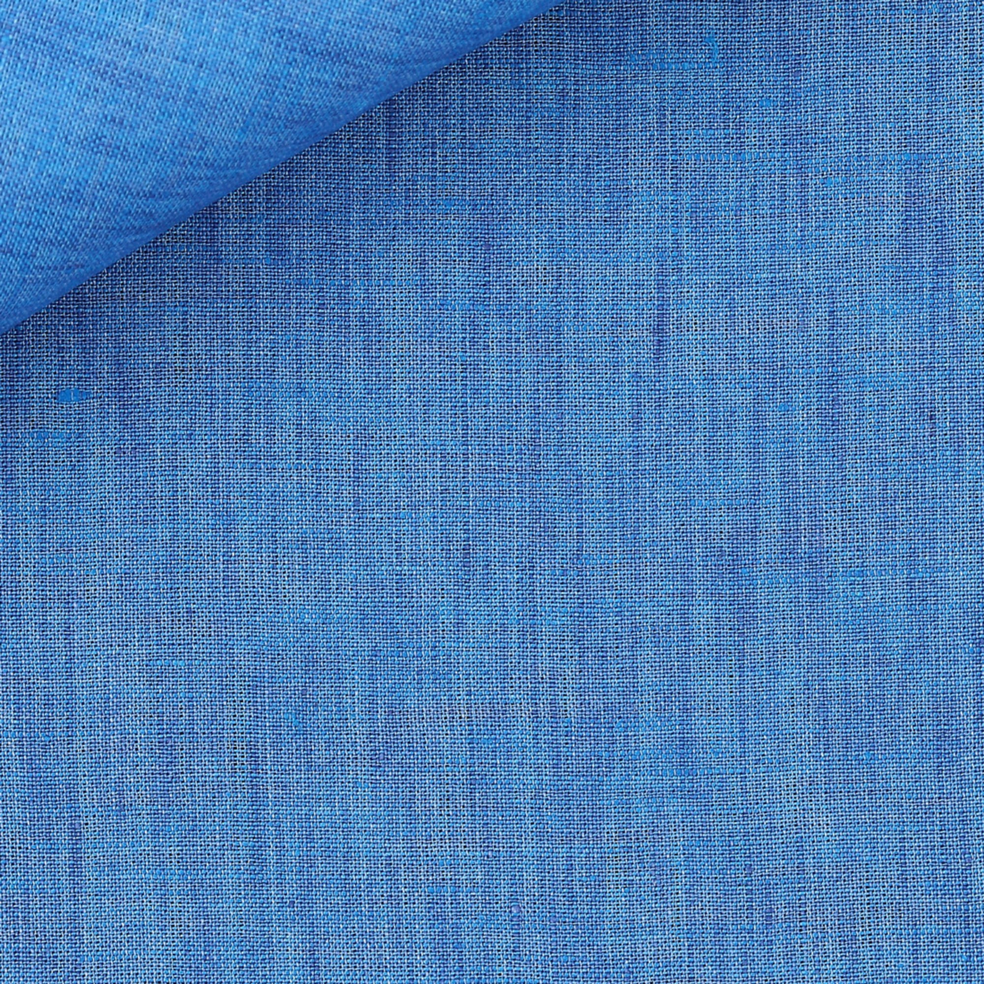 Linen Plain Blue