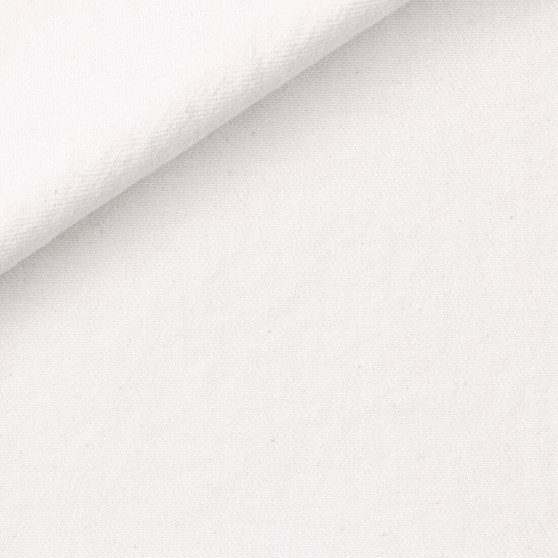Twill Plain White