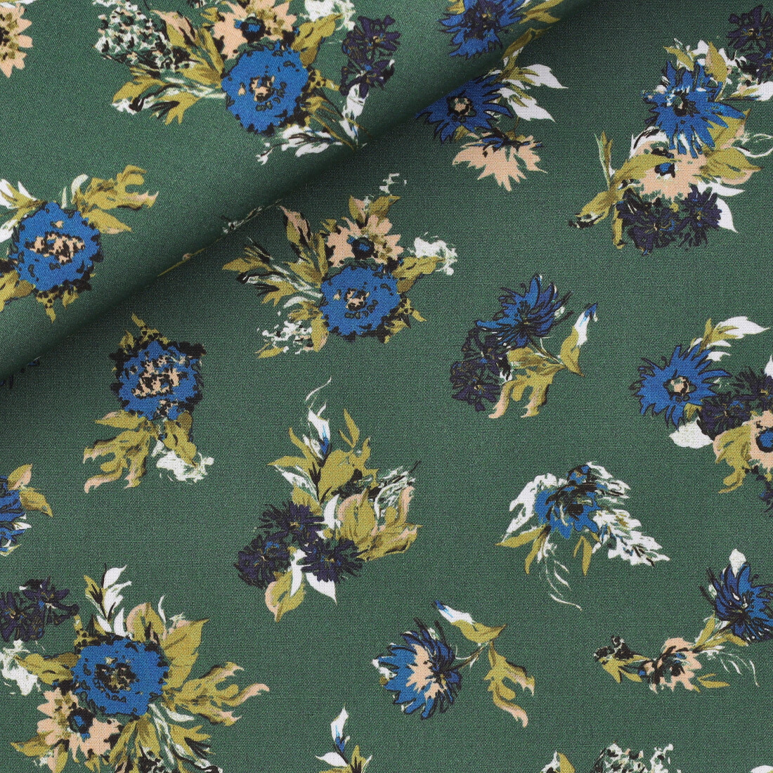 Poplin Pattern Green