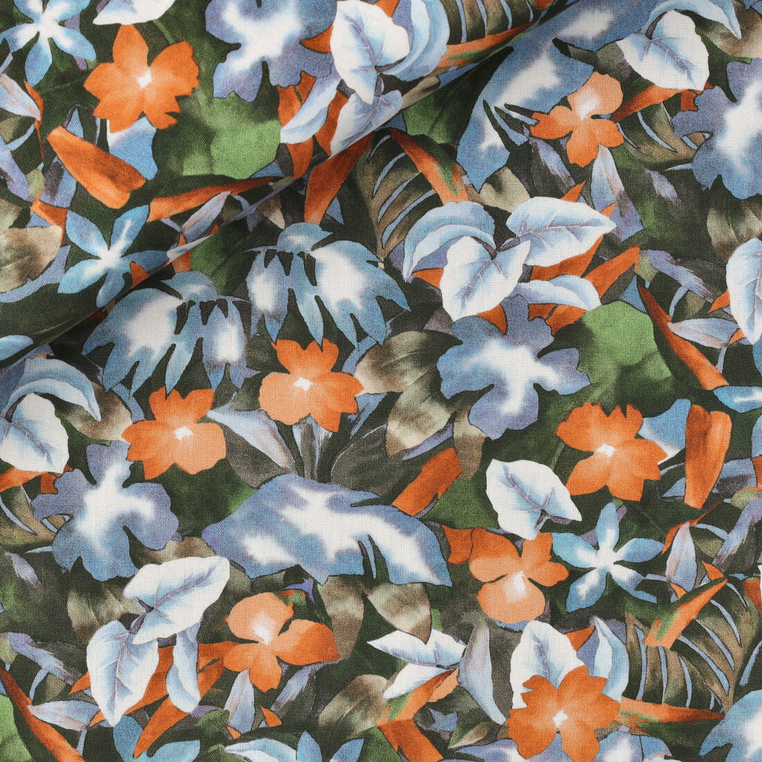 Poplin Pattern Green