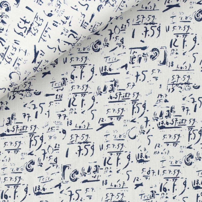 Poplin Pattern White