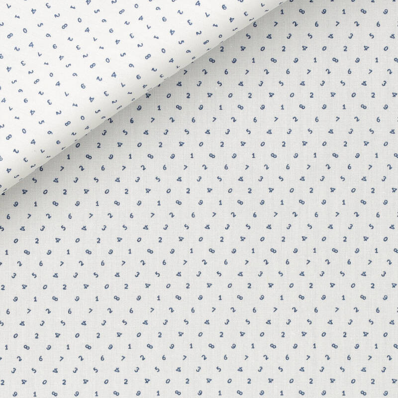 Poplin Pattern White