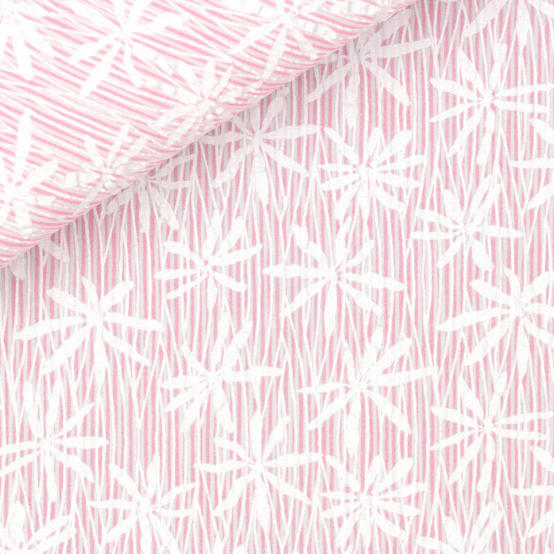 Poplin Pattern White