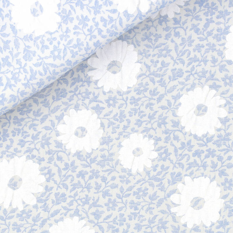 Poplin Pattern White