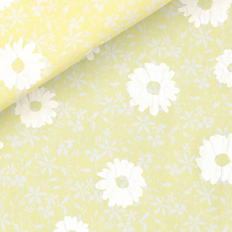 Poplin Pattern White