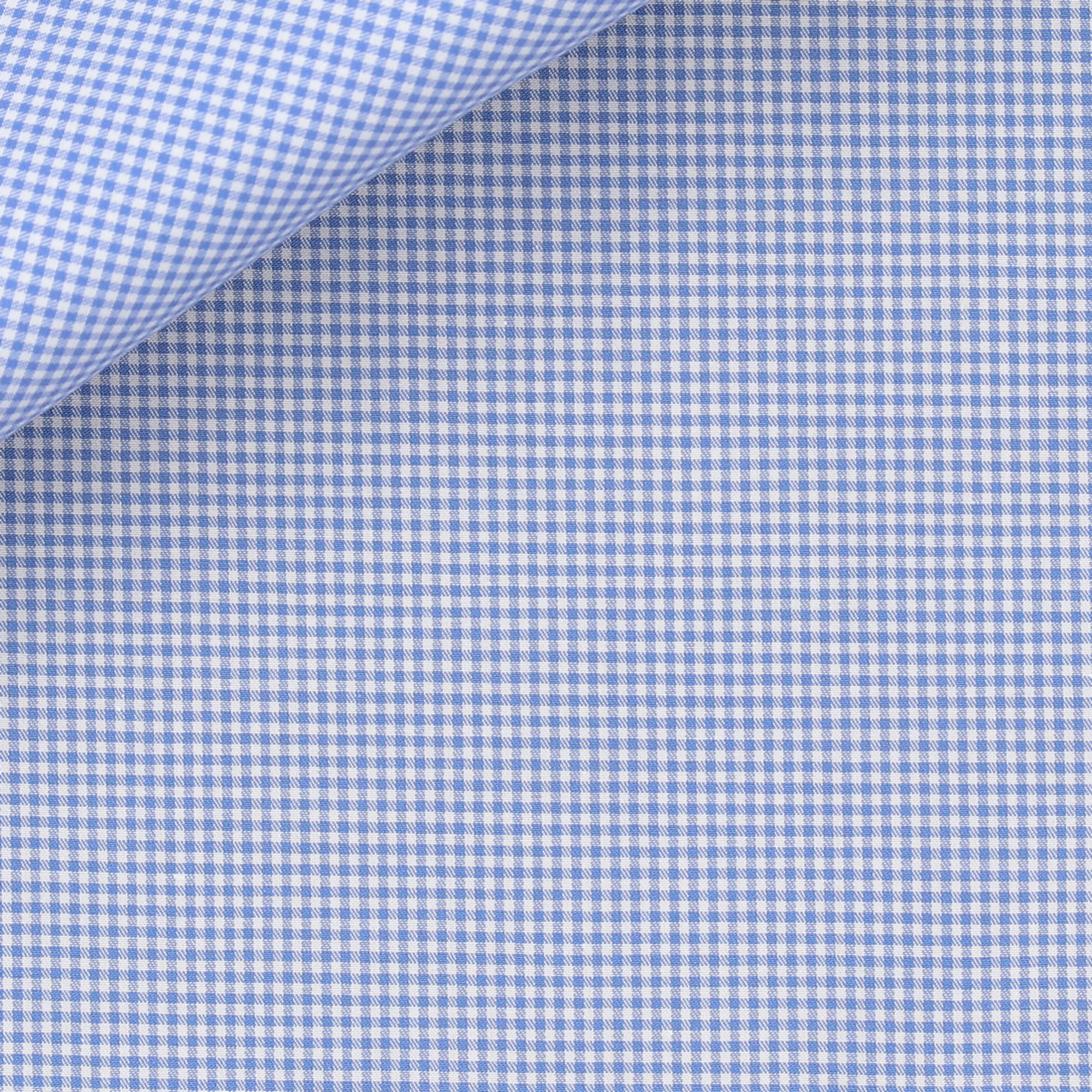 Twill Check Pattern Blue