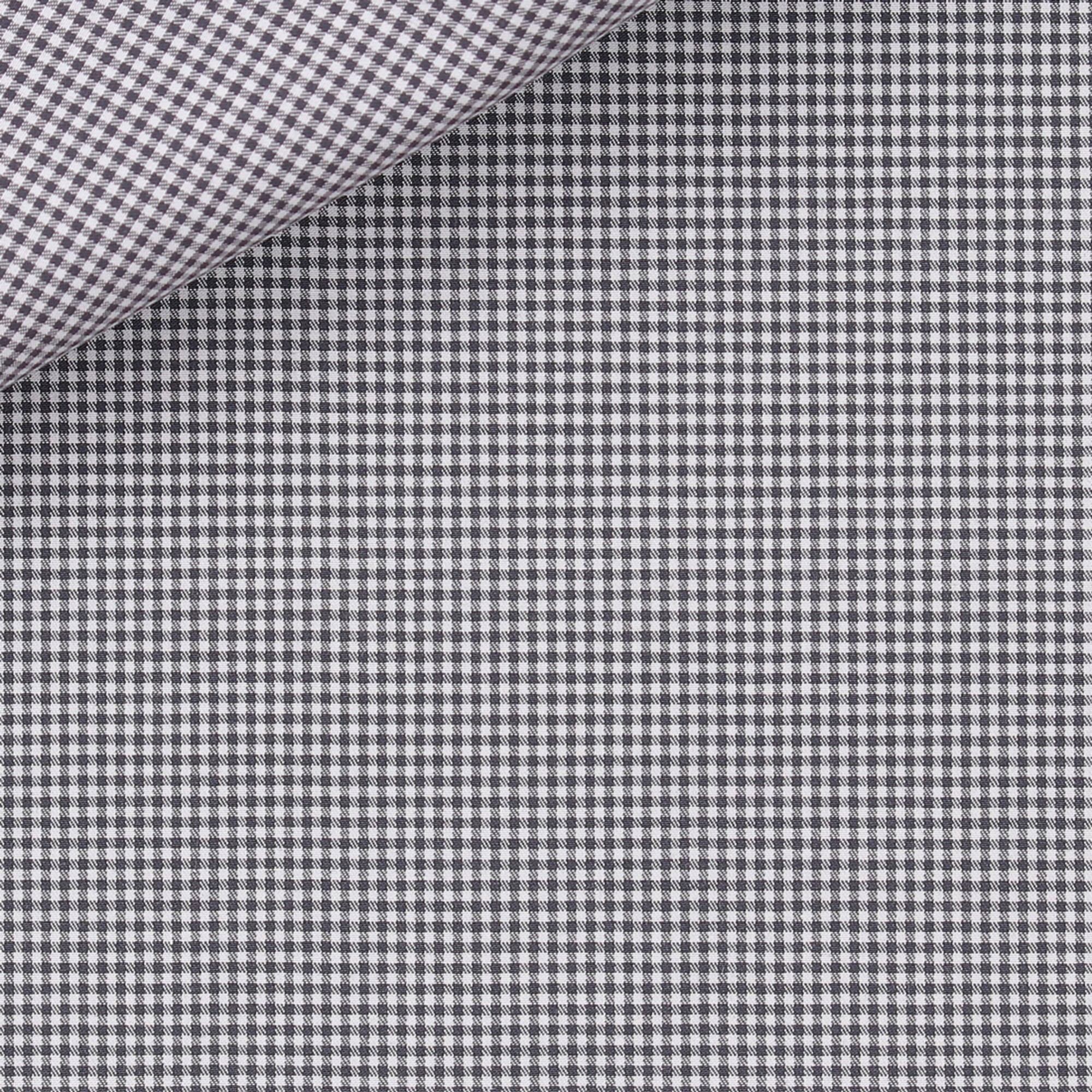 Twill Check Pattern Grey