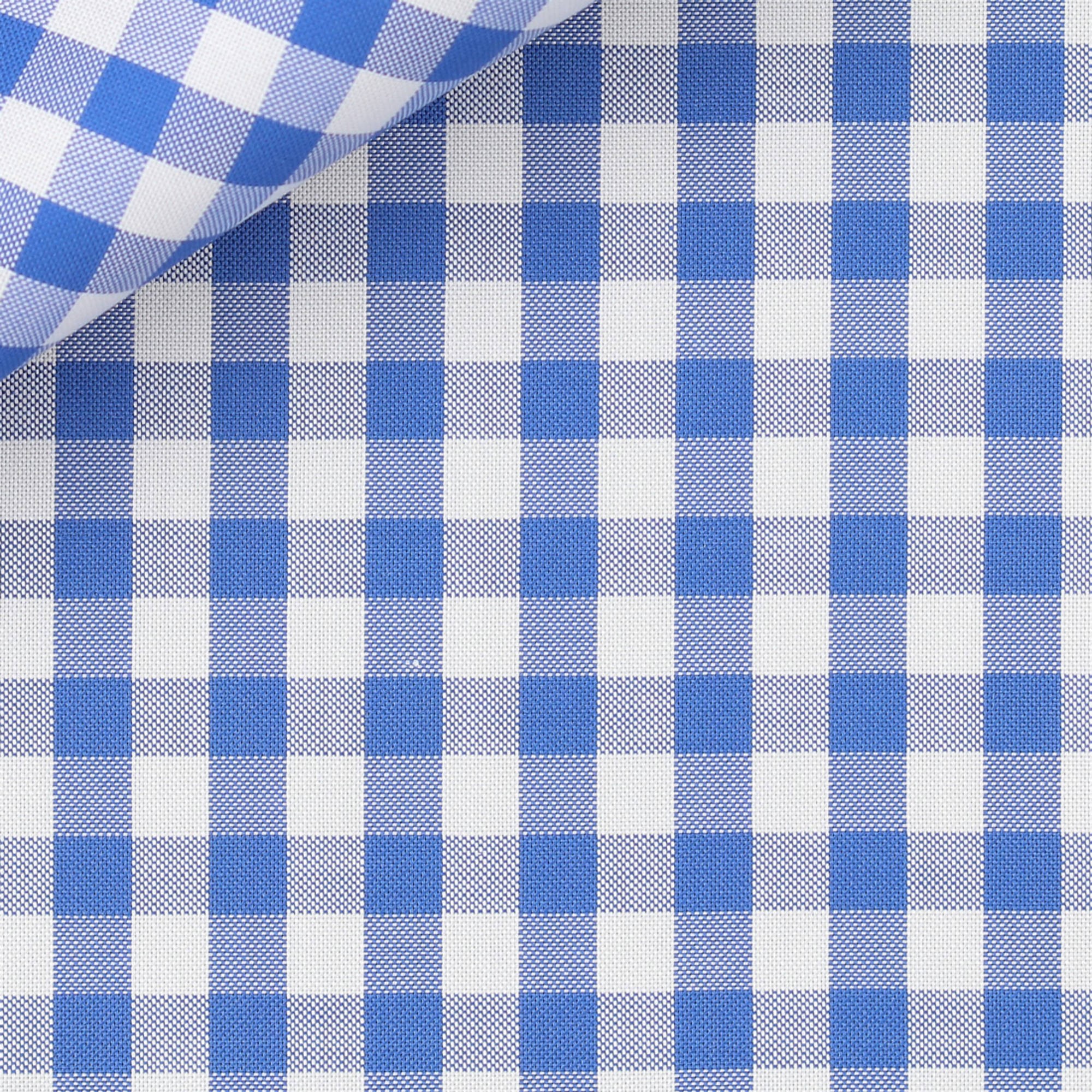 Oxford Check Pattern Blue