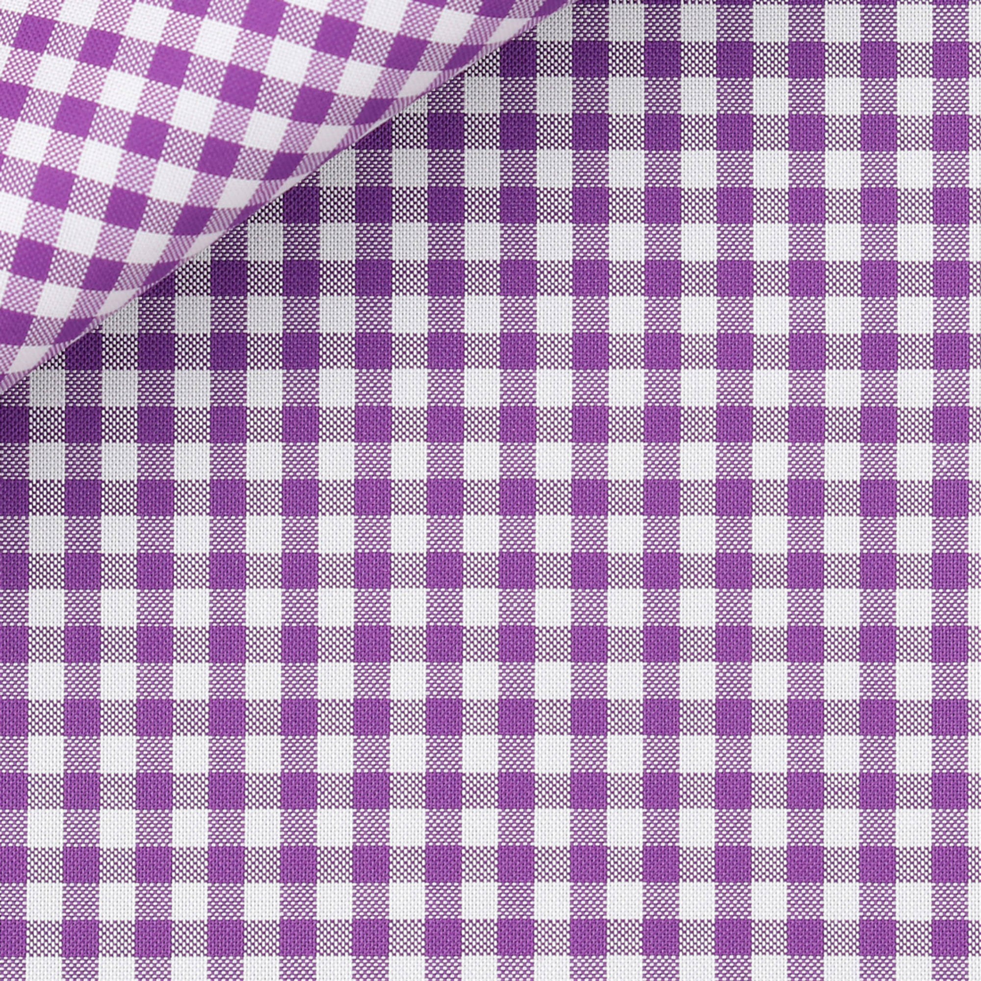 Oxford Check Pattern Purple