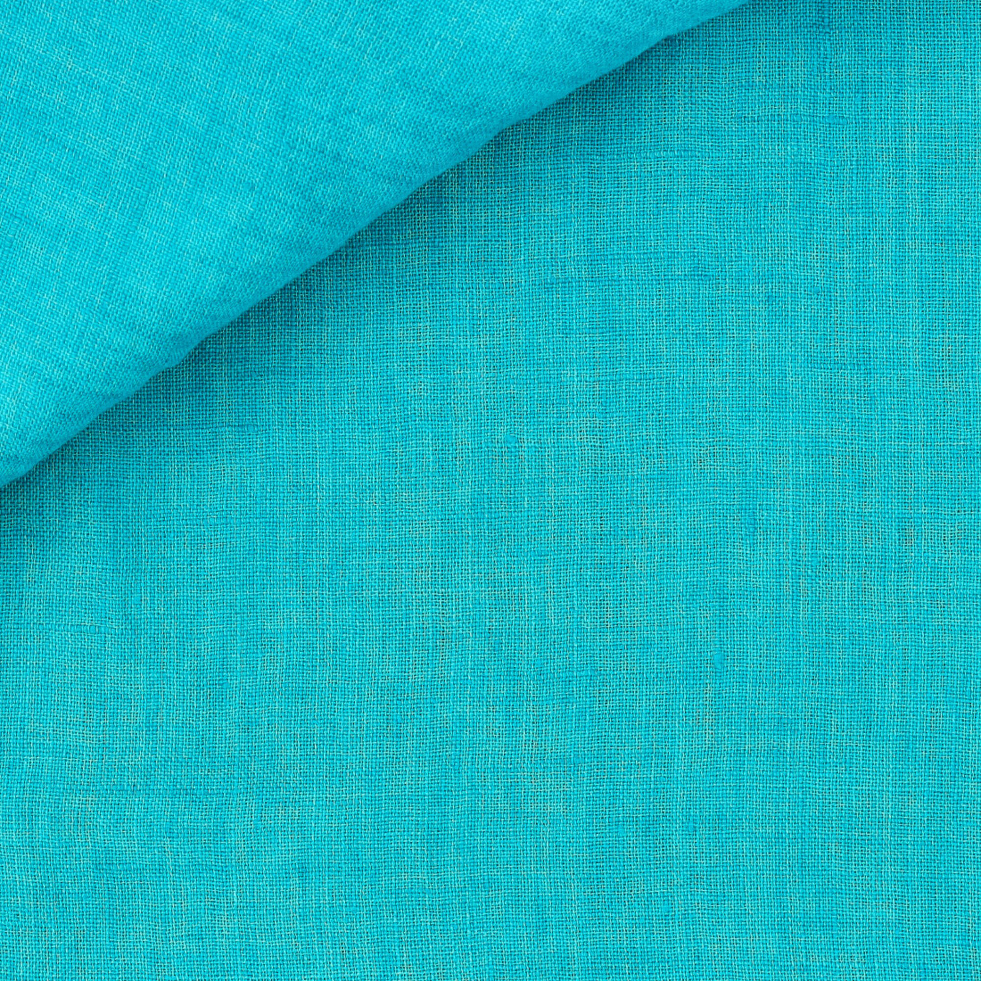 Linen Plain Blue