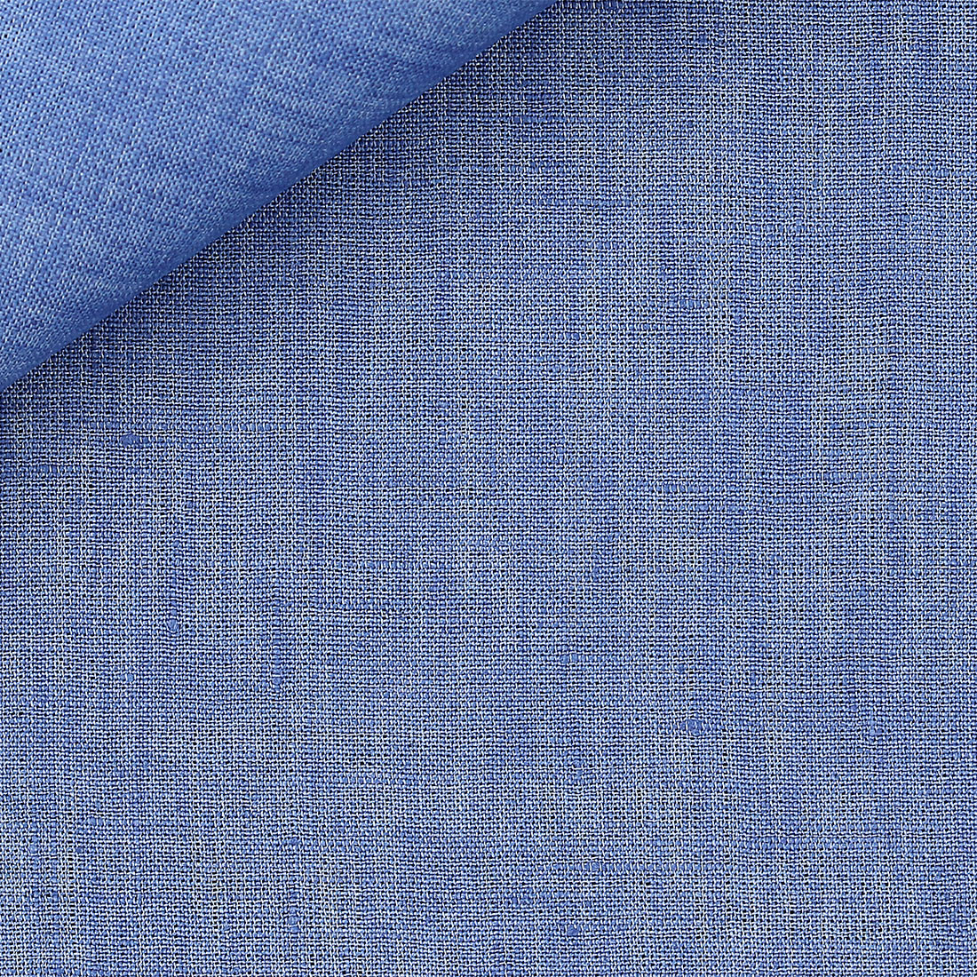 Linen Plain Blue