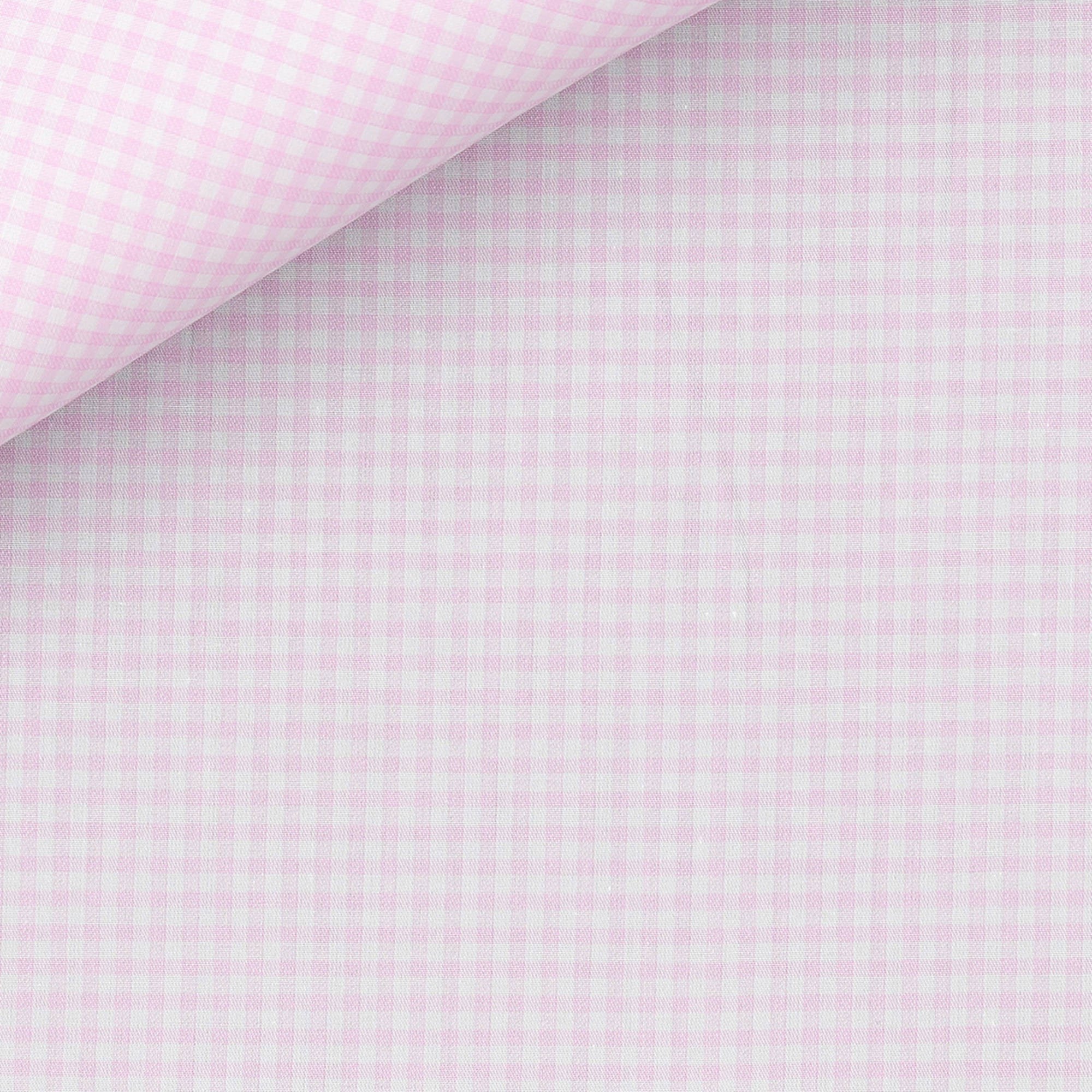 Twill Check Pattern Purple