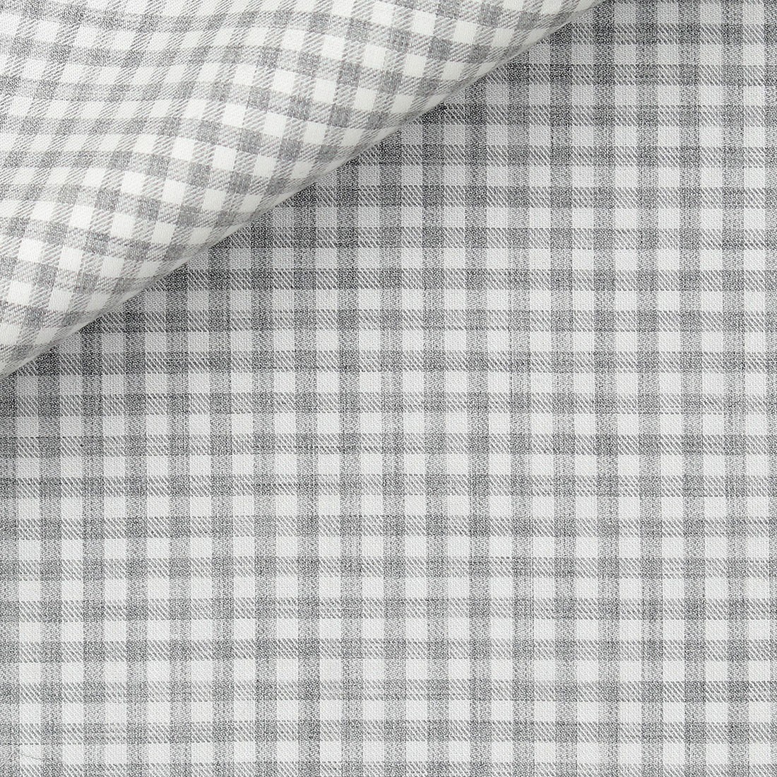 Twill Check Pattern Grey