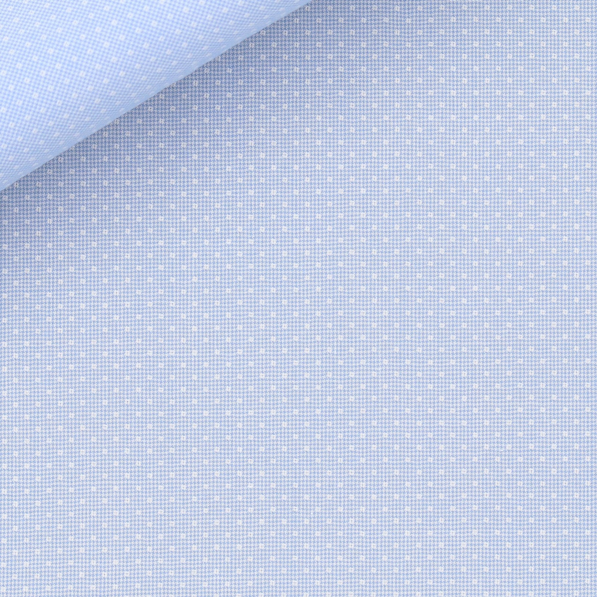 Dobby Check Pattern Blue