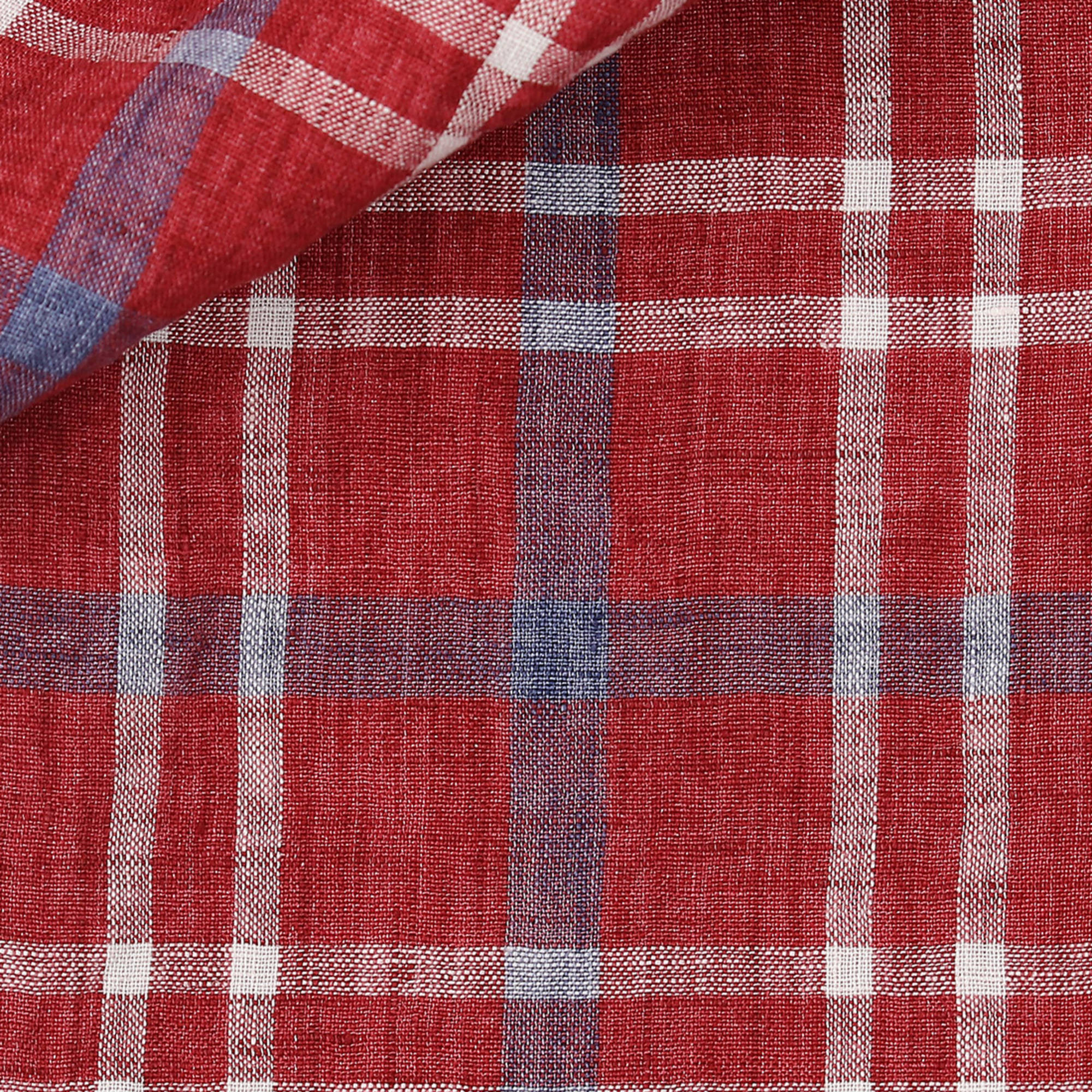 Linen Check Pattern Pink