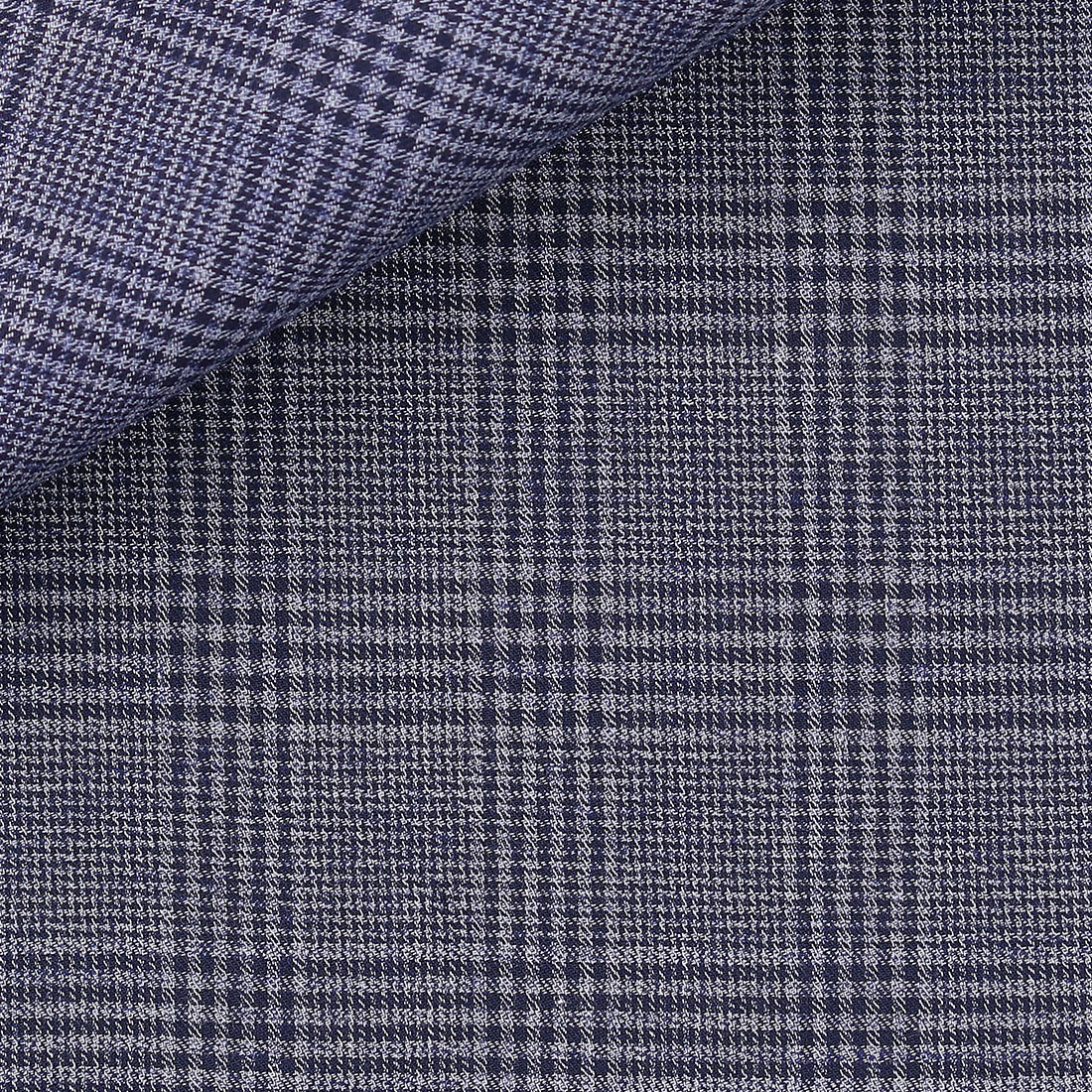 Flannel Check Pattern Blue