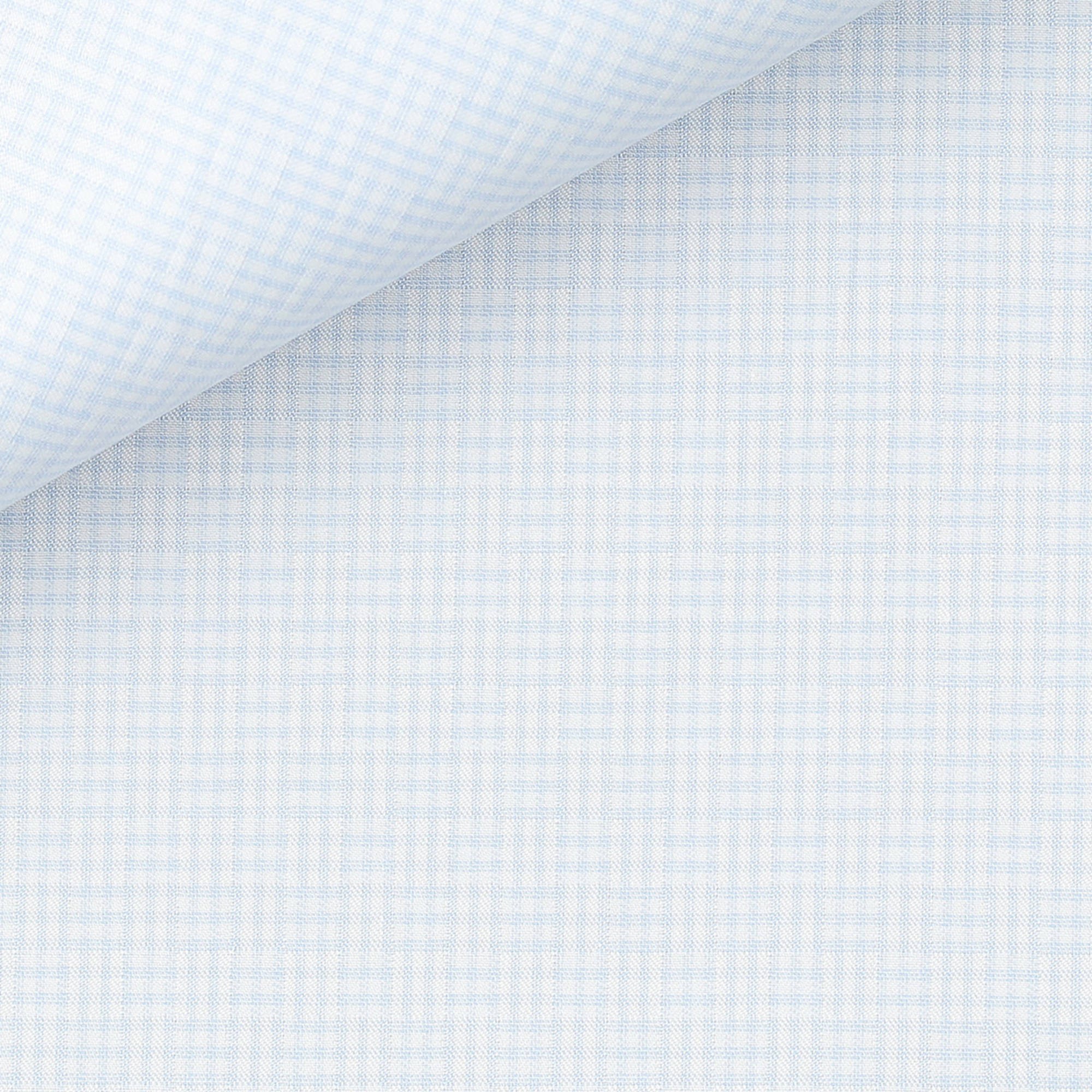 Jacquard Check Pattern Blue