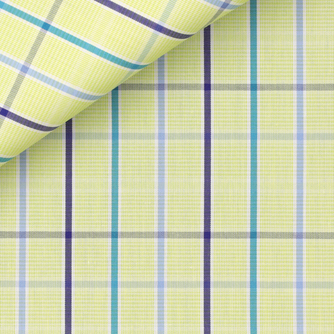 Poplin Check Pattern Green