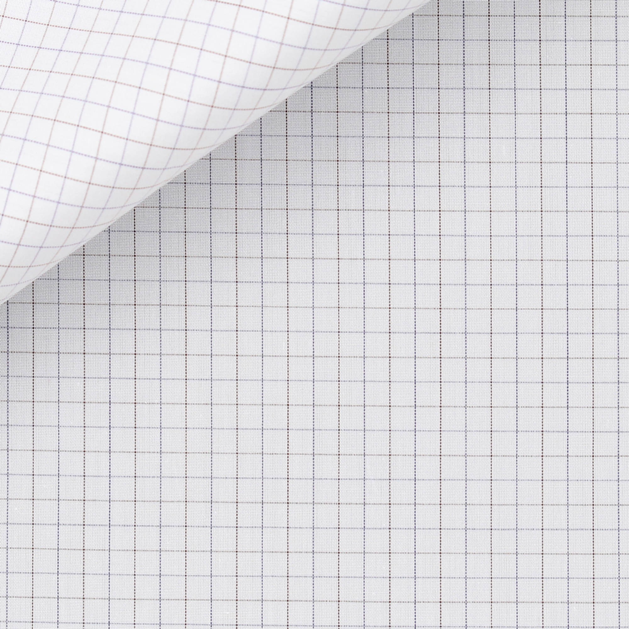 Poplin Check Pattern Brown