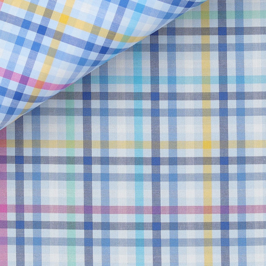 Zephir Check Pattern Blue