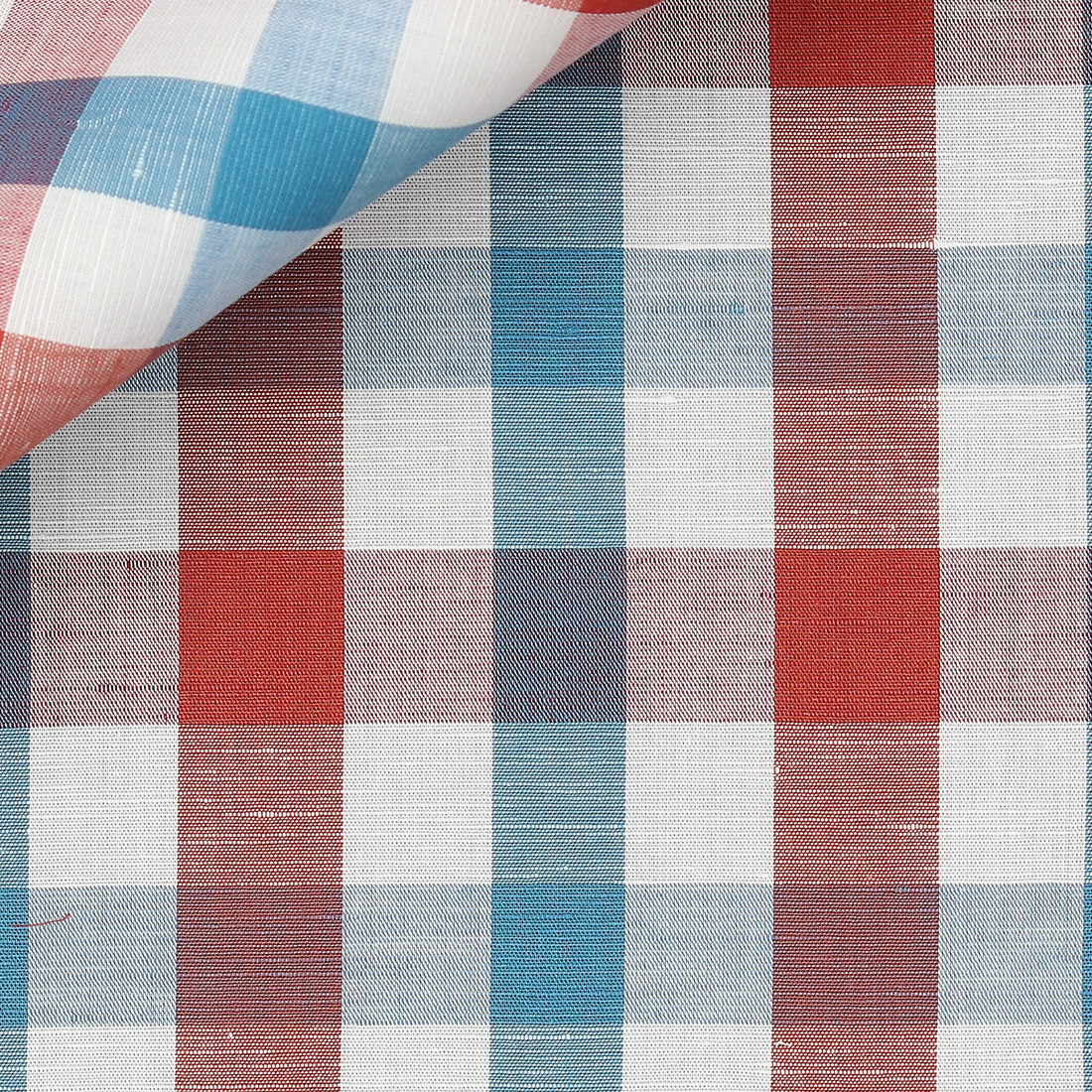 Linen Check Pattern Pink