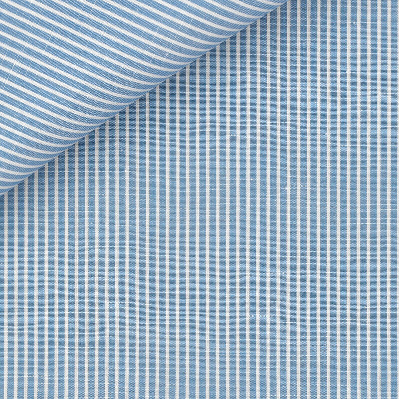 Linen Stripes Turquoise