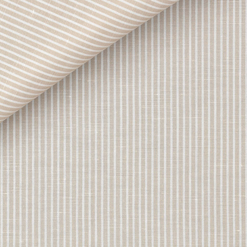 Linen Stripes Brown