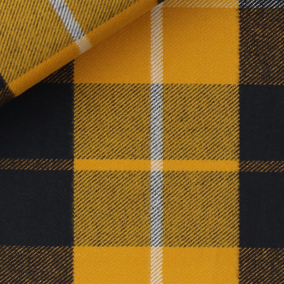 Twill Check Pattern Yellow