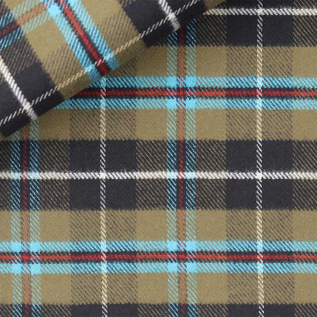 Twill Check Pattern Brown