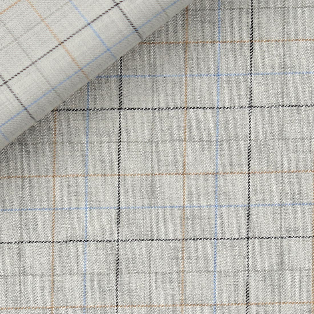 Twill Check Pattern Brown