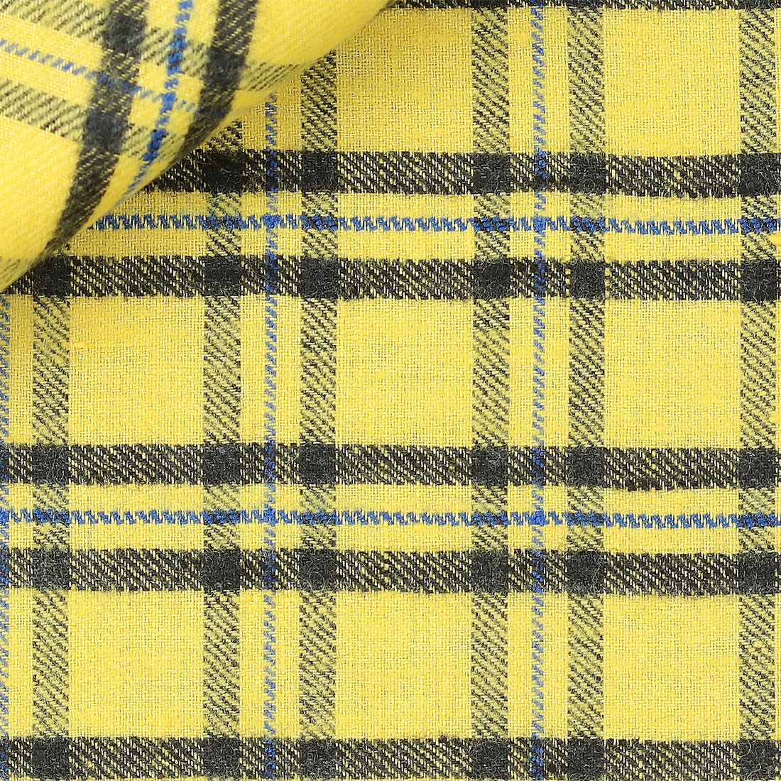 Twill Check Pattern Yellow