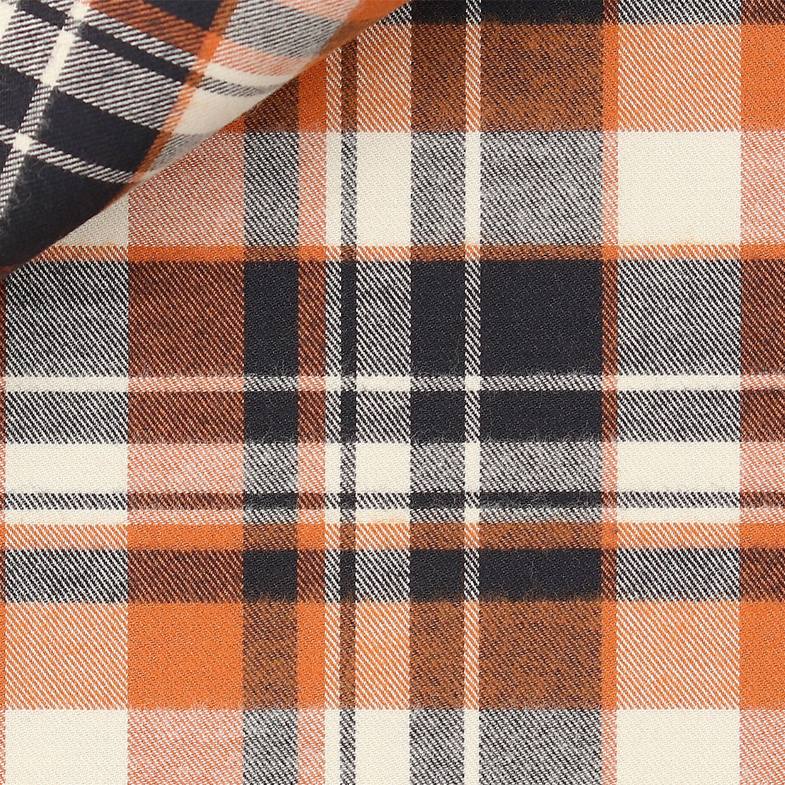 Twill Check Pattern Brown