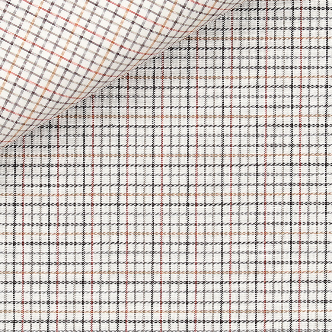Twill Check Pattern Brown