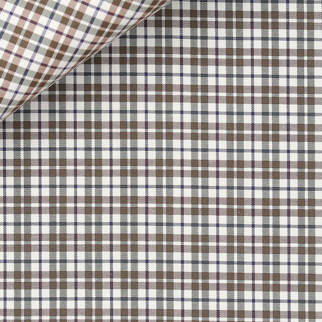 Twill Check Pattern Green