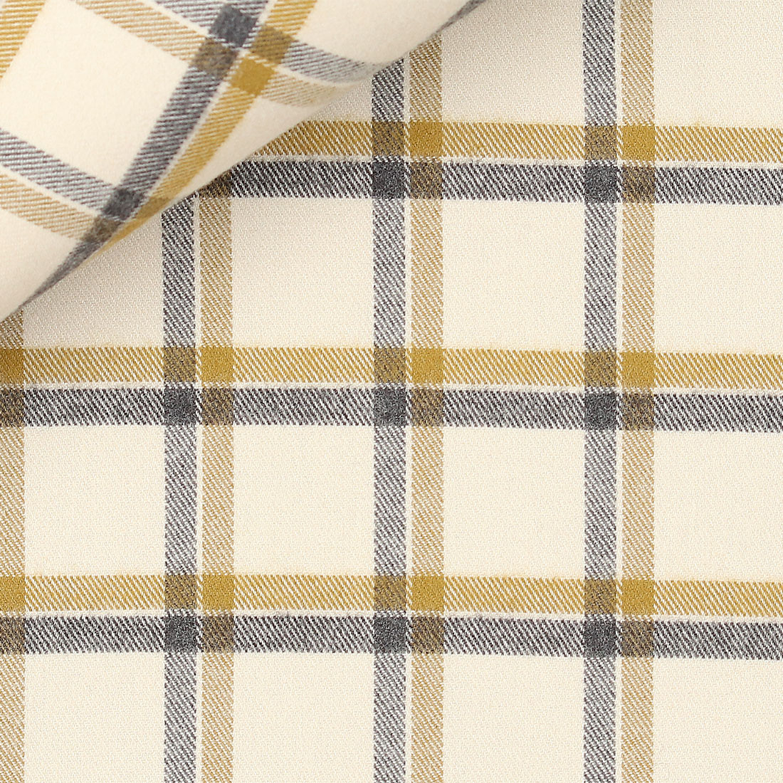 Twill Check Pattern Brown