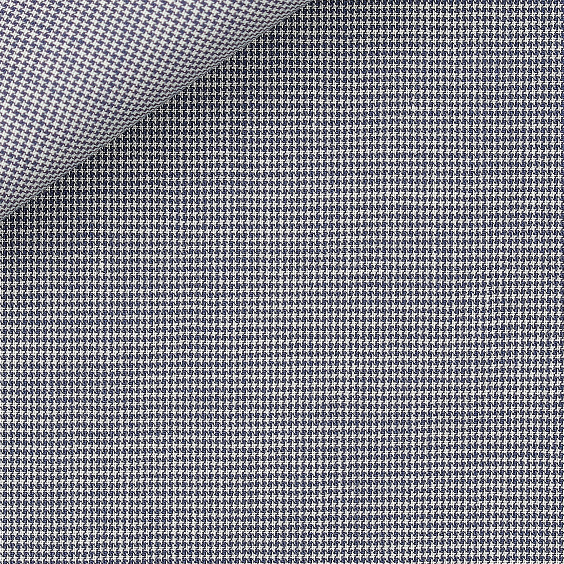 Linen Check Pattern Blue