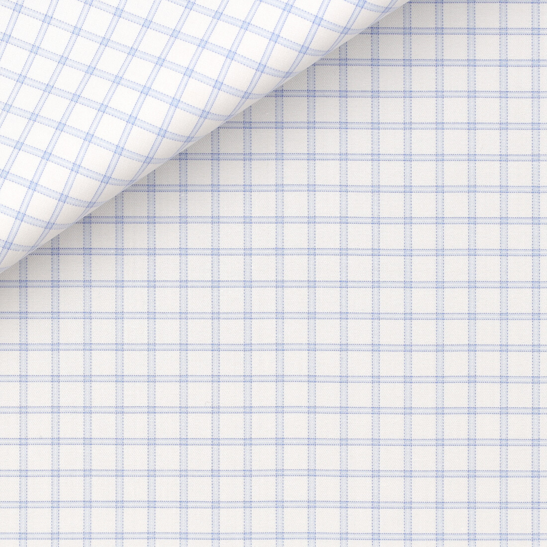 Twill Check Pattern Blue