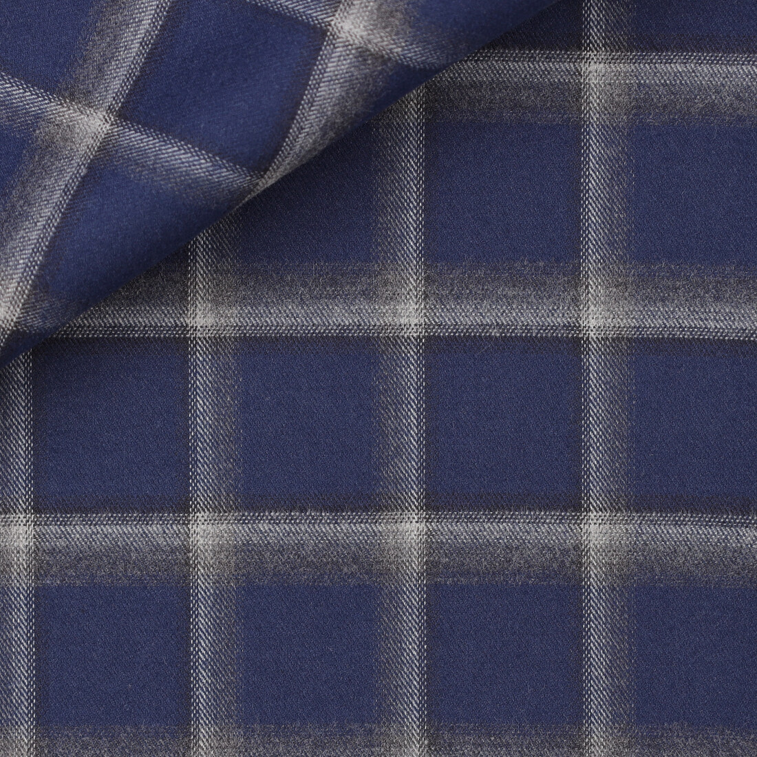 Flannel Check Pattern Blue