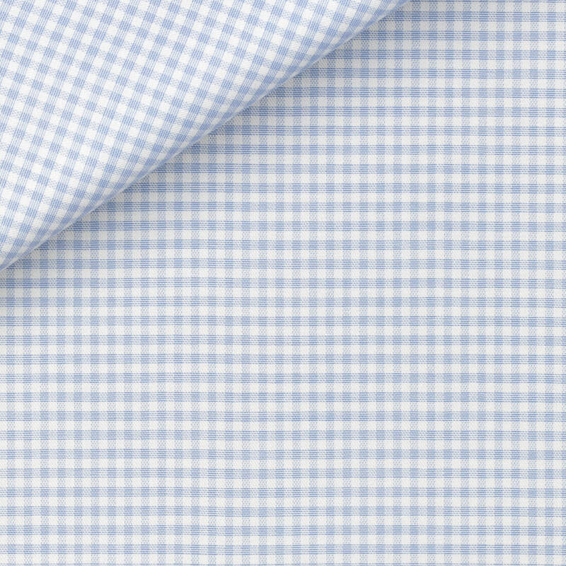 Twill Check Pattern White